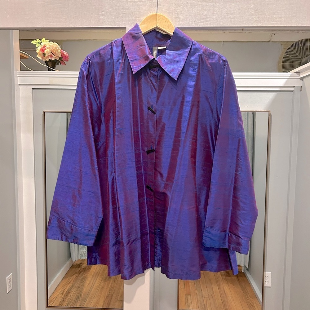 100% Silk ANU Blouse